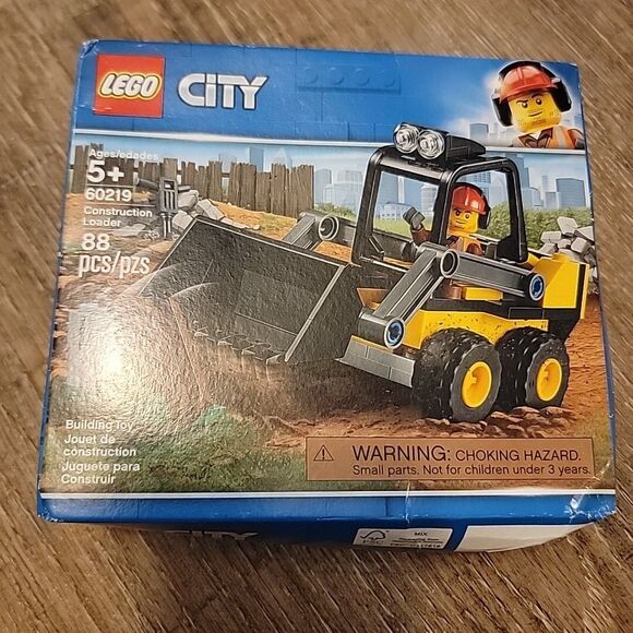 60219 LEGO City Construction Loader Front New Sealed Box - Picture 1 of 6